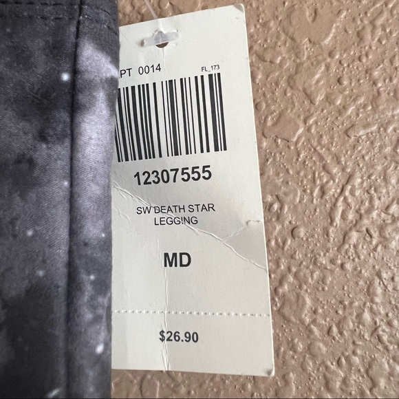 Hot Topic Star Wars Death Star Leggings Medium NWT - Picture 10 of 10